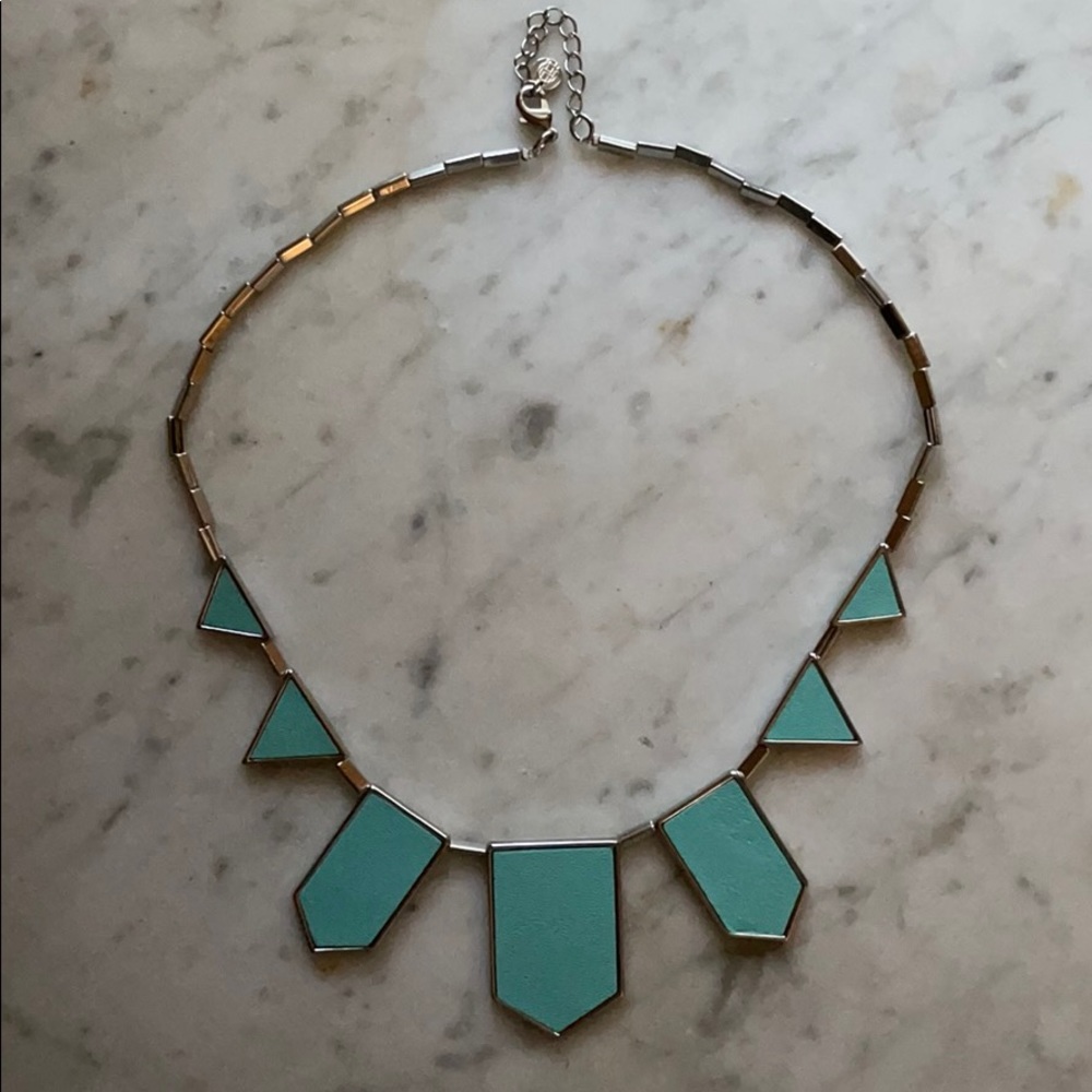 House of Harlow Teal Statement Necklace